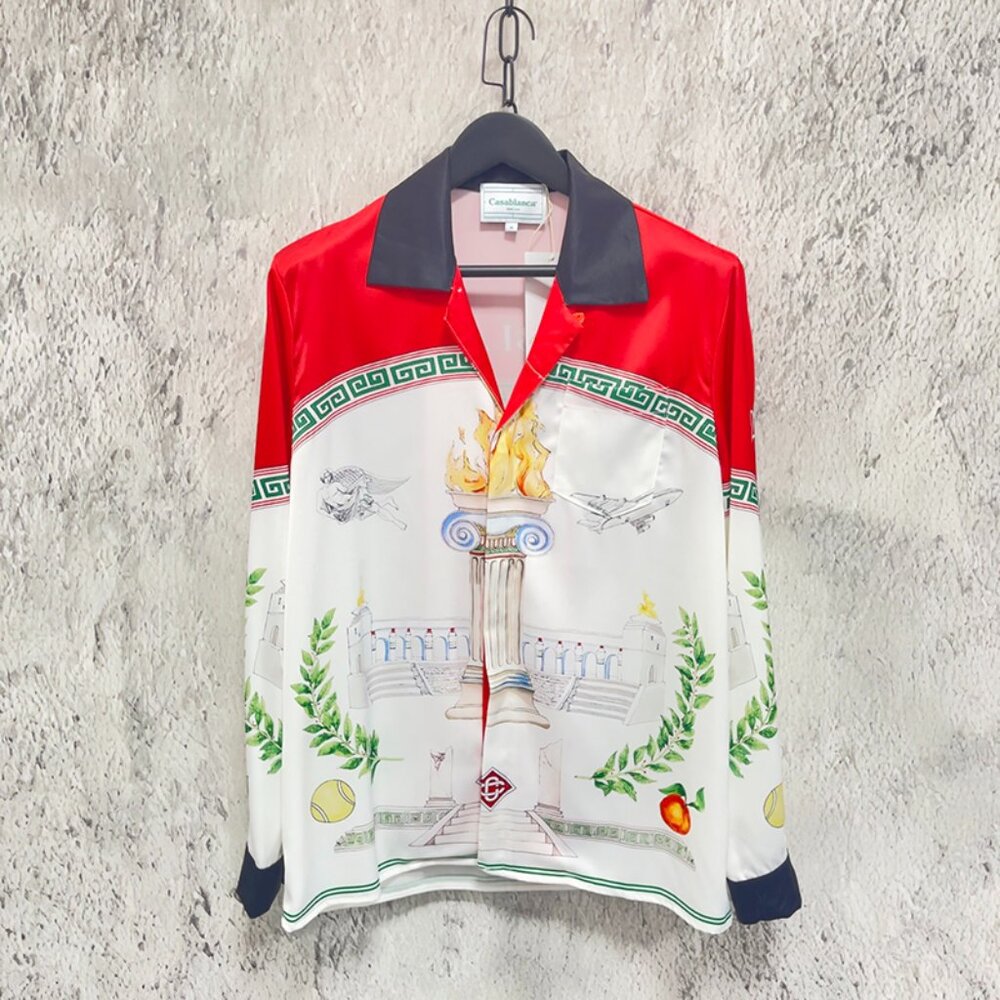 Casablanca Totem Print Shirt